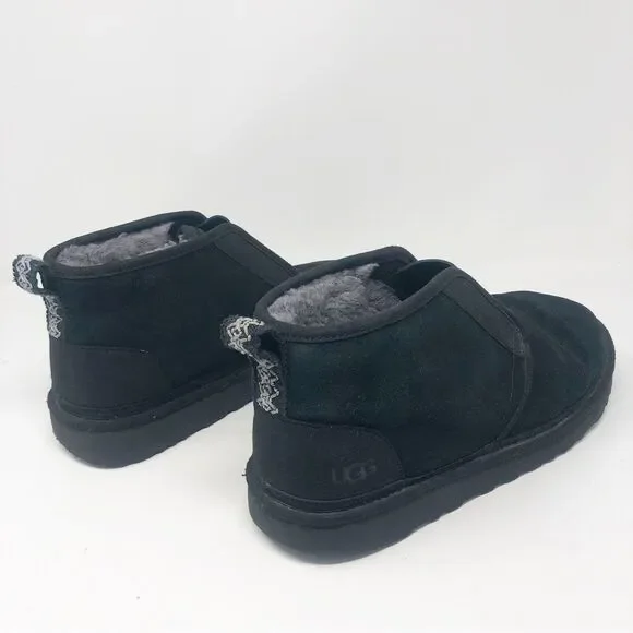 UGG AUSTRALIAMen’s Neumel Flex Black Ankle High Pull On Boots Size 11